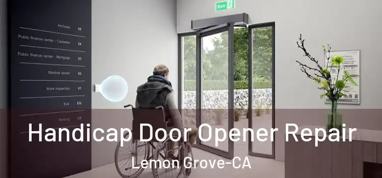  Handicap Door Opener Repair Lemon Grove-CA