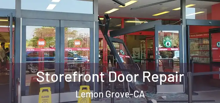 Storefront Door Repair Lemon Grove-CA